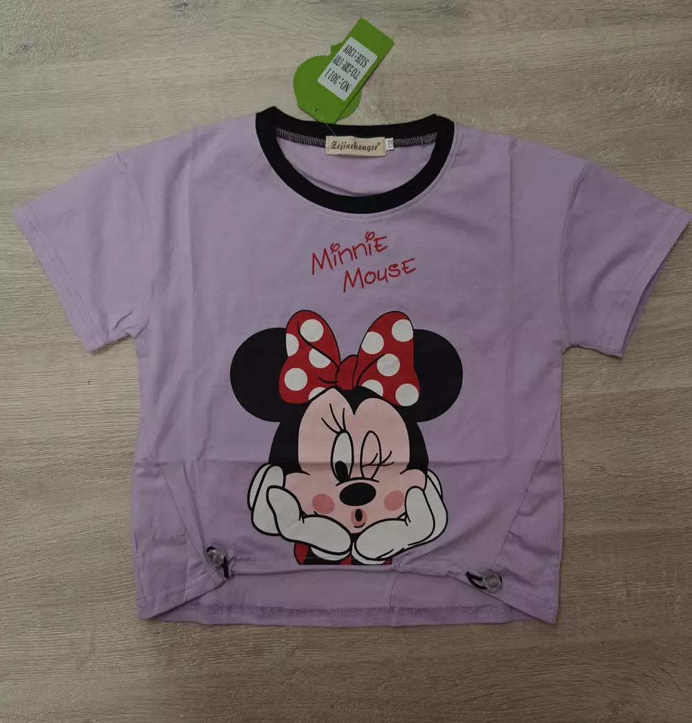Футболка детс. Minnie mouse сиреневого цвета